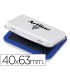 Tampon artline nº00 azul 40x63 mm